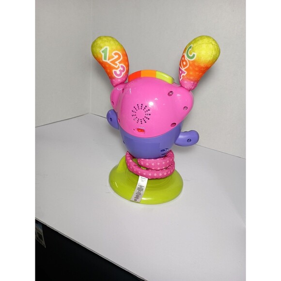 Fisher-Price DJ Bouncin Beats Interactive Musical Learning Toy with Lights - Picture 10 of 16